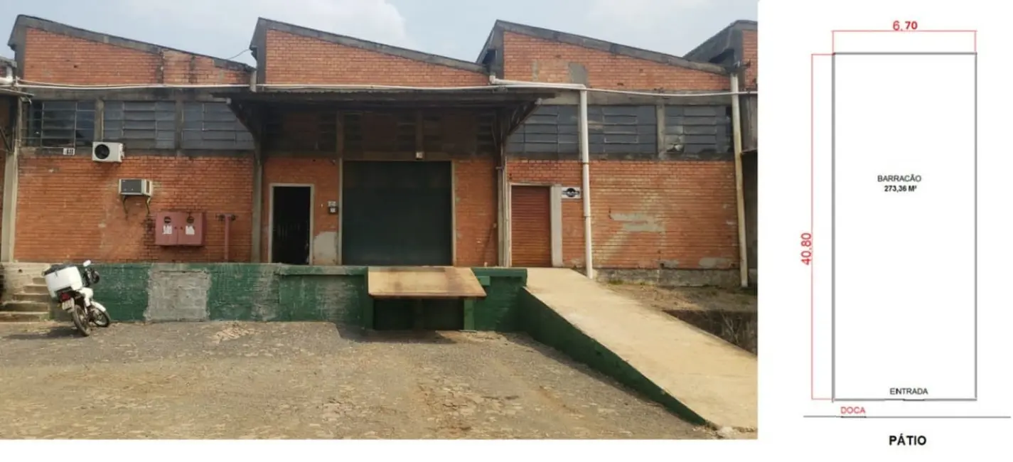 Foto 1 de Armazém / Galpão para alugar, 280m2 em Boqueirão, Guarapuava - PR
