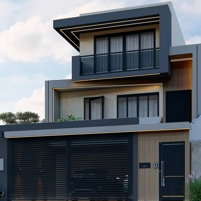 Foto 3 de Sobrado com 4 quartos à venda, 259m2 em Centro, Guarapuava - PR