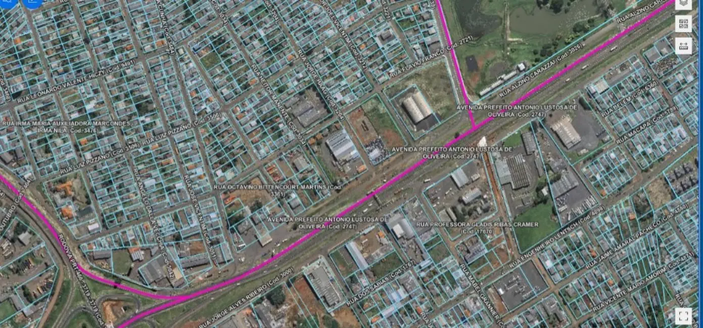 Foto 9 de Terreno / Lote para alugar, 2800m2 em Primavera, Guarapuava - PR