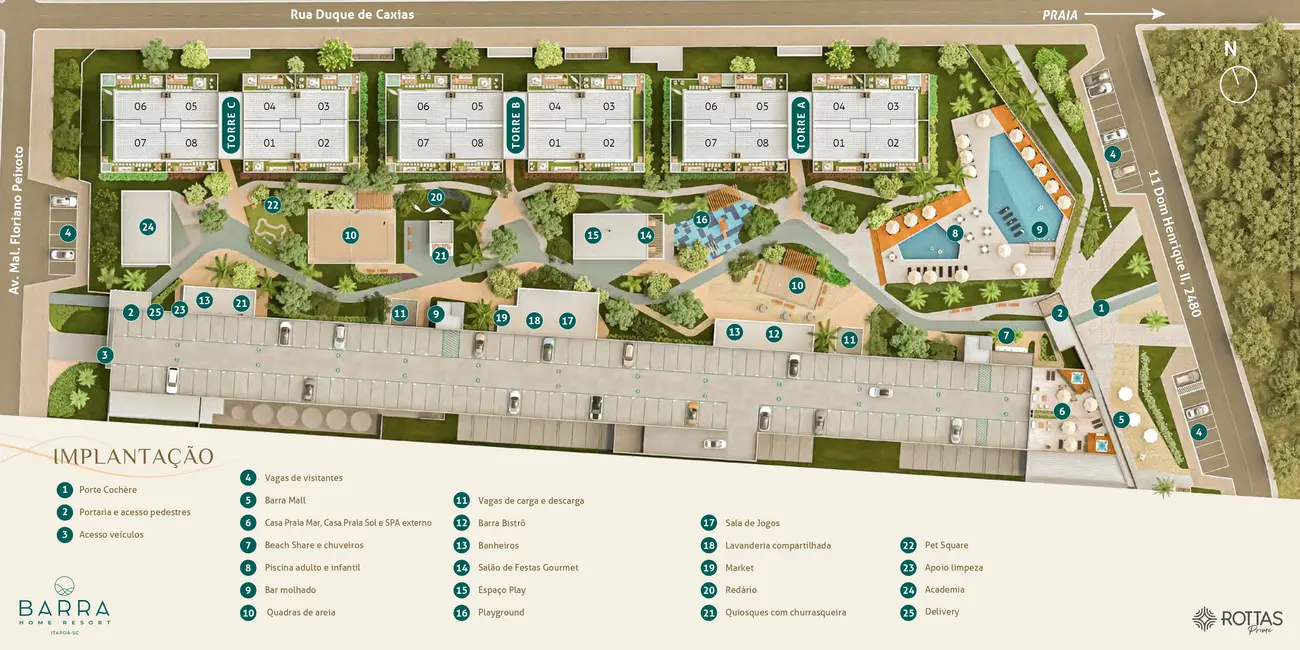 Foto 9 de Apartamento com 2 quartos à venda, 53m2 em Itapoa - SC