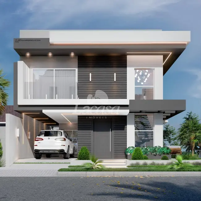 Foto 3 de Sobrado com 3 quartos à venda, 206m2 em Alto da XV, Guarapuava - PR