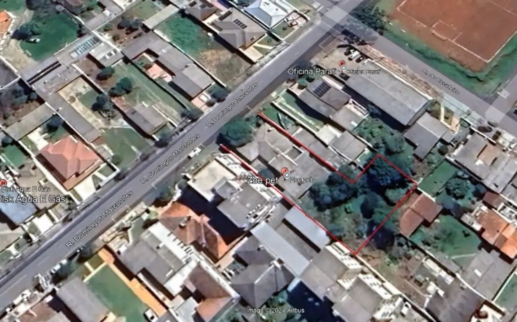 Foto 1 de Terreno / Lote à venda, 1066m2 em Santana, Guarapuava - PR