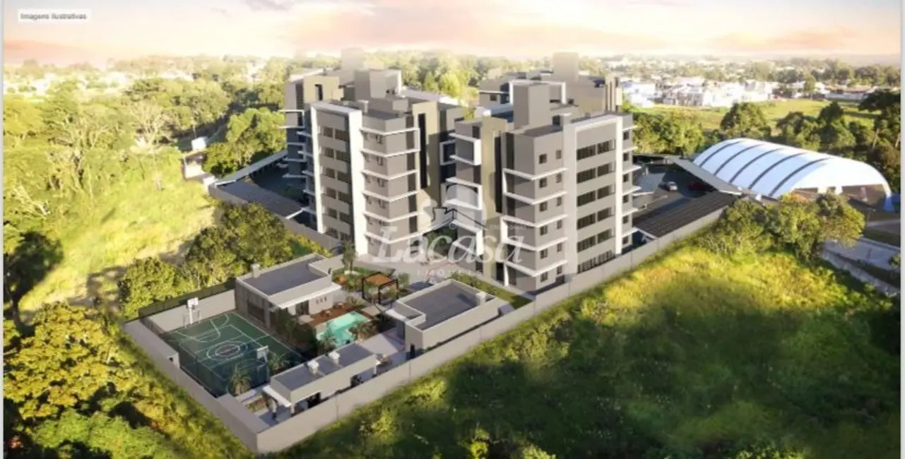 Foto 2 de Apartamento com 3 quartos à venda, 96m2 em Boqueirão, Guarapuava - PR