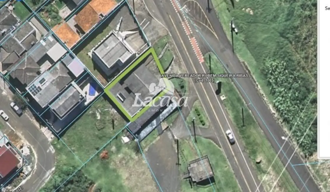 Foto 2 de Terreno / Lote à venda, 319m2 em Santa Cruz, Guarapuava - PR