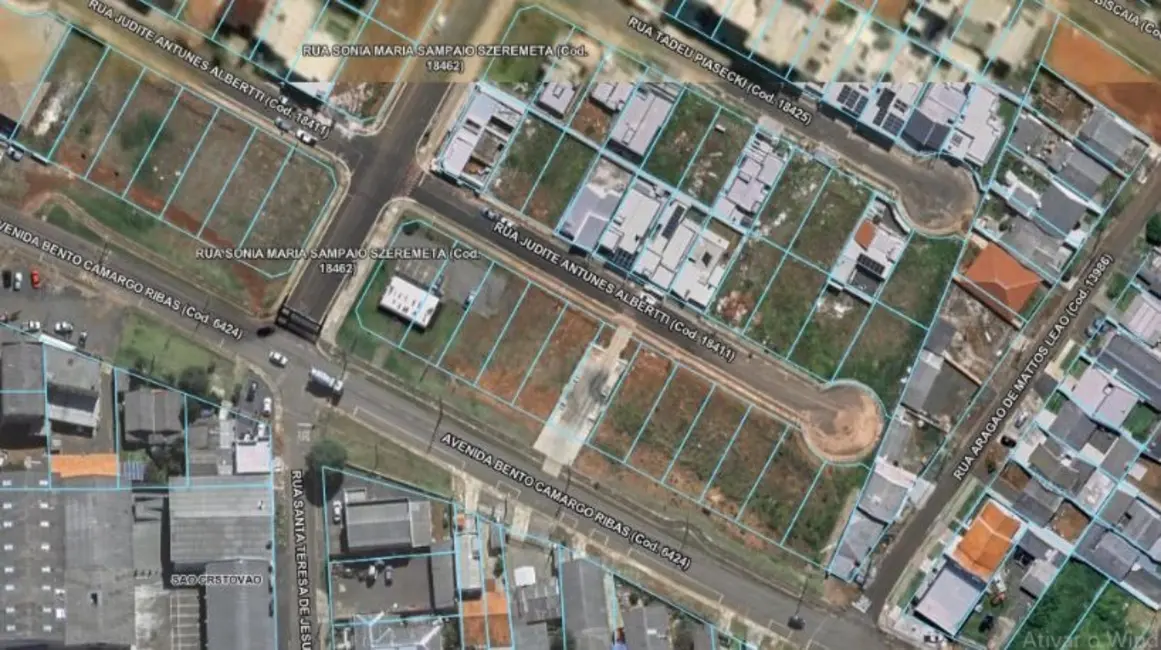 Foto 7 de Terreno / Lote à venda, 654m2 em São Cristóvão, Guarapuava - PR