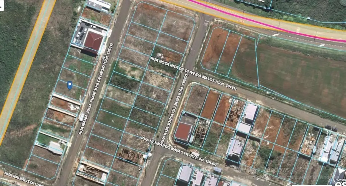 Foto 1 de Terreno / Lote à venda, 252m2 em Cascavel, Guarapuava - PR