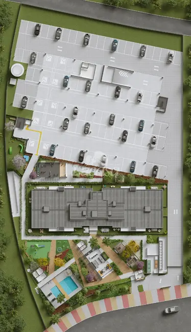 Foto 4 de Apartamento com 3 quartos à venda, 67m2 em Guarapuava - PR