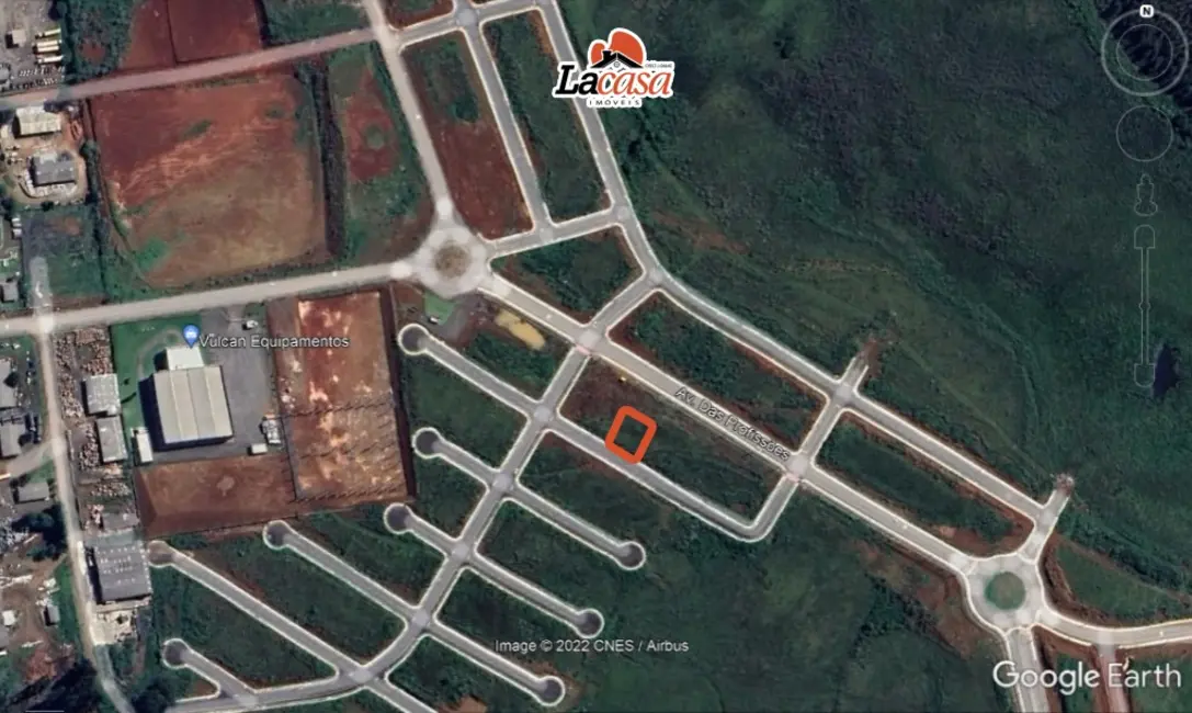 Foto 2 de Terreno / Lote à venda, 225m2 em Morro Alto, Guarapuava - PR