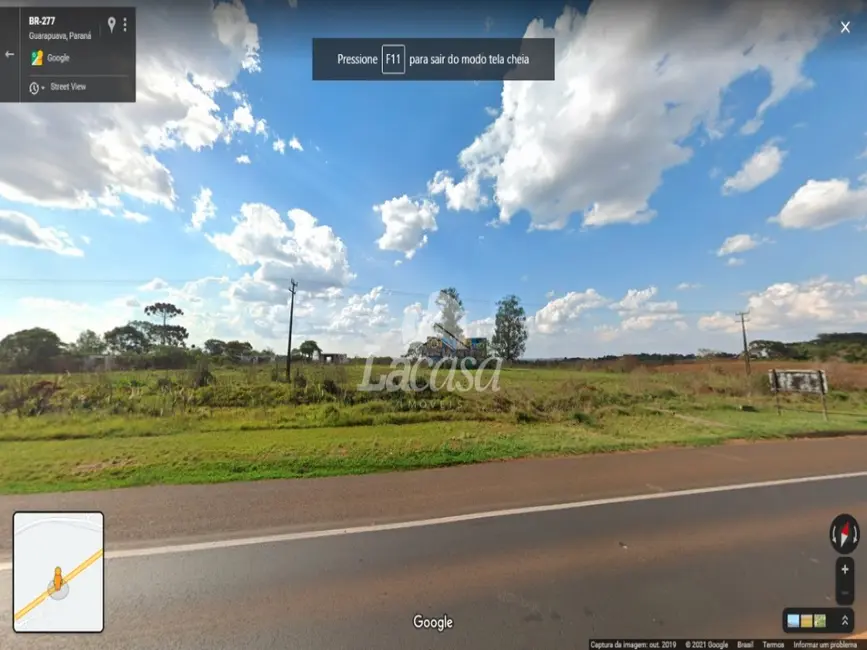 Foto 5 de Terreno / Lote à venda, 20984m2 em Guarapuava - PR