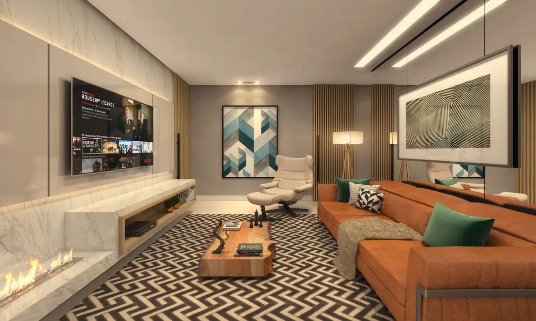 Foto 9 de Apartamento com 3 quartos à venda, 192m2 em Batel, Guarapuava - PR