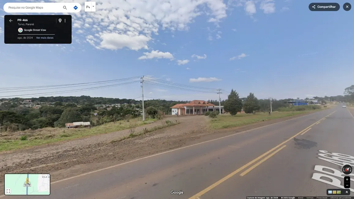 Foto 2 de Terreno / Lote à venda, 48564m2 em Turvo - PR