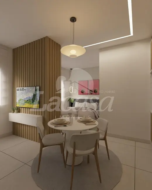 Foto 4 de Apartamento com 1 quarto à venda, 34m2 em Santa Cruz, Guarapuava - PR