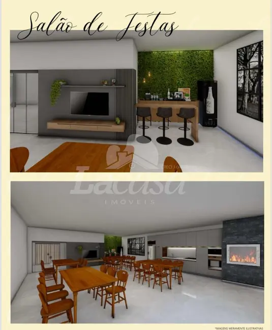 Foto 4 de Apartamento com 1 quarto à venda, 34m2 em Vila Carli, Guarapuava - PR