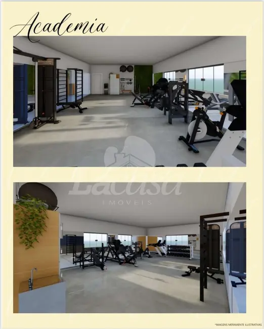 Foto 3 de Apartamento com 1 quarto à venda, 34m2 em Vila Carli, Guarapuava - PR