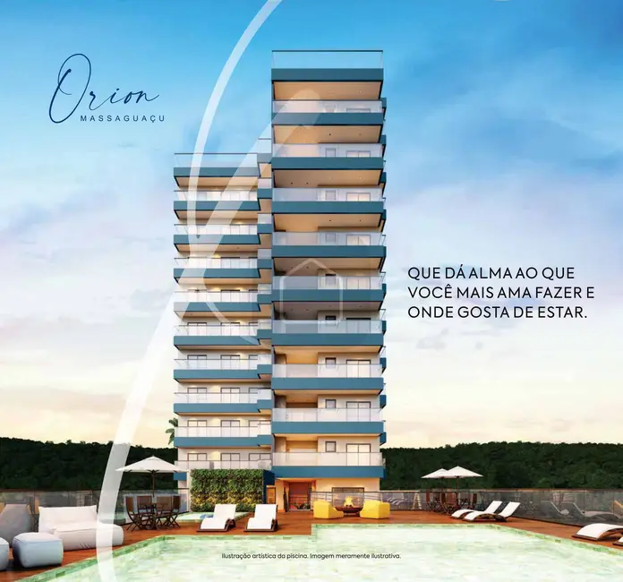 Foto 2 de Apartamento com 3 quartos à venda em Massaguaçu, Caraguatatuba - SP