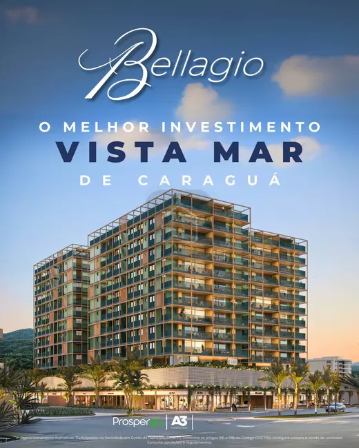 Foto 1 de Apartamento à venda e para alugar, 48138m2 em Sumaré, Caraguatatuba - SP