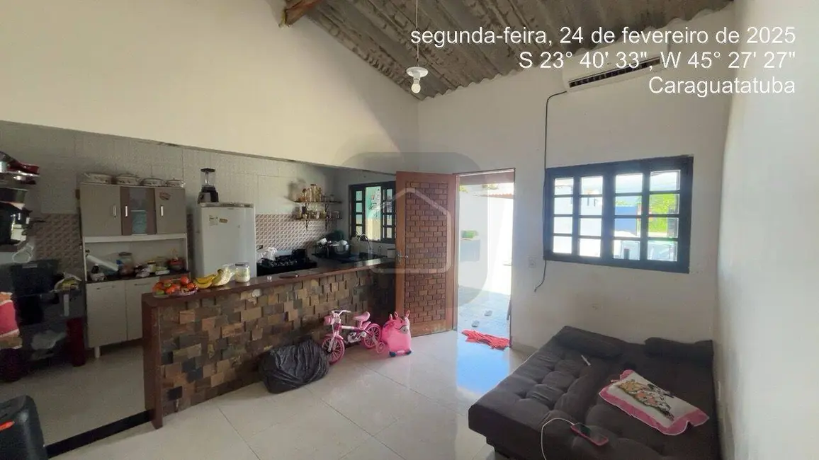 Casa com 1 quarto à venda, 300m2 em Balneário dos Golfinhos, Caraguatatuba - SP - imagem 5 Foto 5 de Casa com 1 quarto à venda, 300m2 em Balneário dos Golfinhos, Caraguatatuba - SP