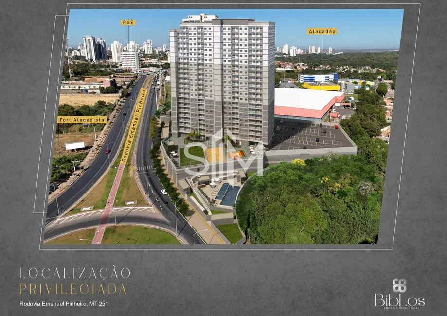 Foto 2 de Apartamento com 2 quartos à venda, 54m2 em Jardim Florianópolis, Cuiaba - MT