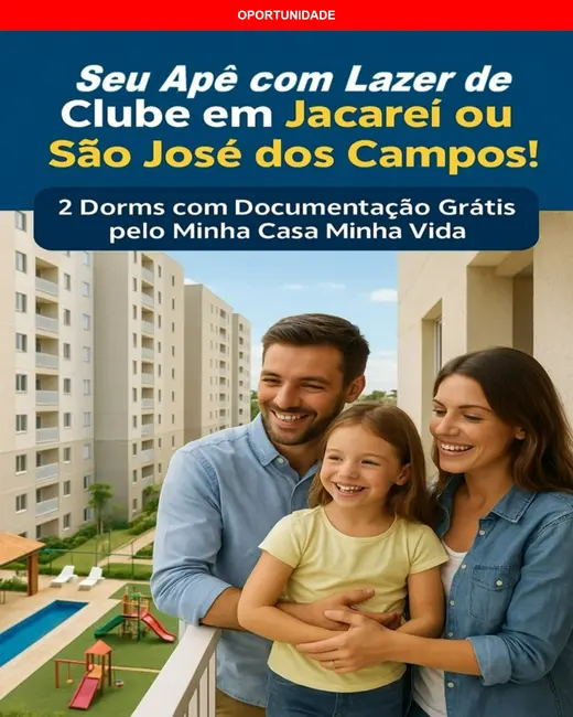 Foto 2 de Apartamento com 2 quartos à venda, 42m2 em Sao Jose Dos Campos - SP