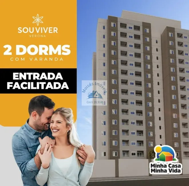 Foto 1 de Apartamento com 2 quartos à venda, 47m2 em Sao Jose Dos Campos - SP