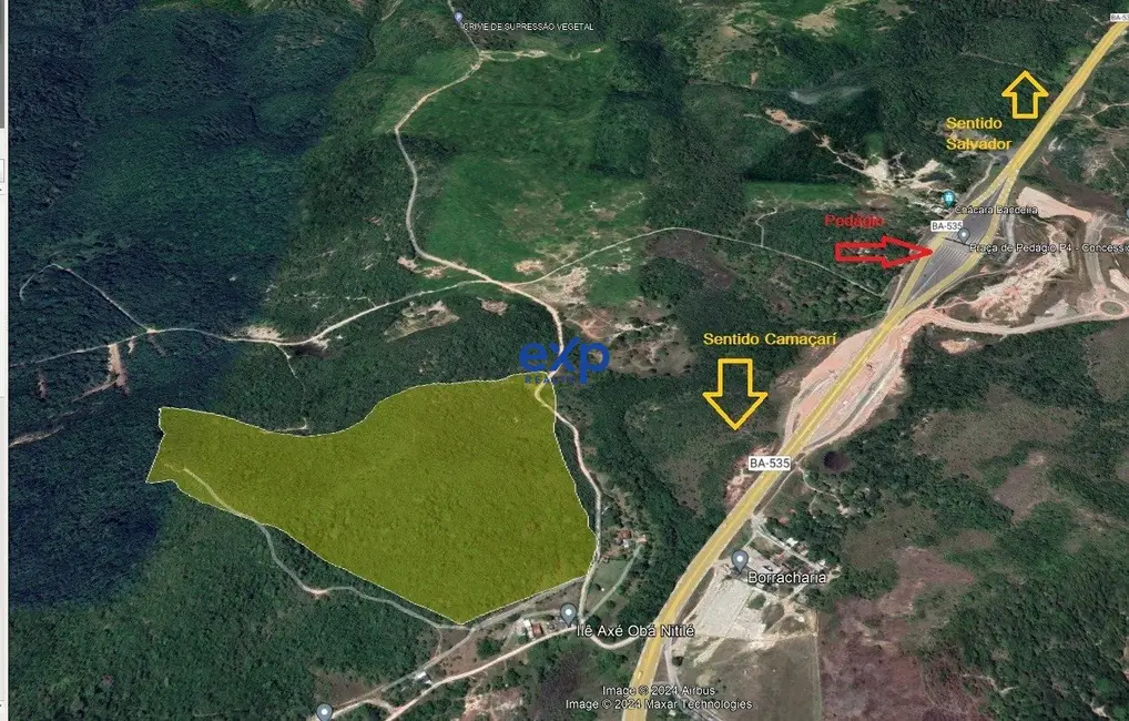 Foto 1 de Terreno / Lote à venda, 189486m2 em Camacari - BA