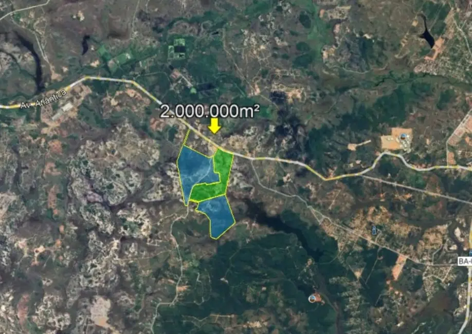 Terreno / Lote à venda, 650000m2 em Camacari - BA - imagem 1 Foto 1 de Terreno / Lote à venda, 650000m2 em Camacari - BA