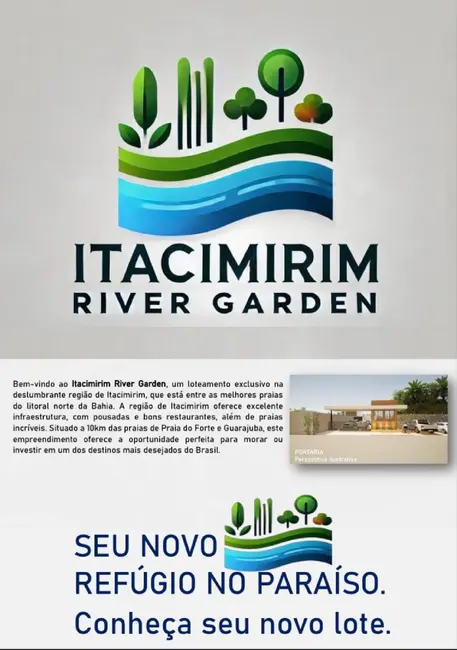 Foto 1 de Terreno / Lote à venda, 200m2 em Camacari - BA