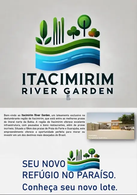 Foto 1 de Terreno / Lote à venda, 200m2 em Camacari - BA