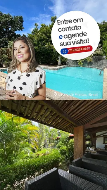 Foto 2 de Casa de Condomínio com 5 quartos à venda, 500m2 em Portão, Lauro De Freitas - BA