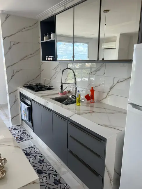 Foto 7 de Apartamento com 2 quartos para alugar, 60m2 em Buraquinho, Lauro De Freitas - BA