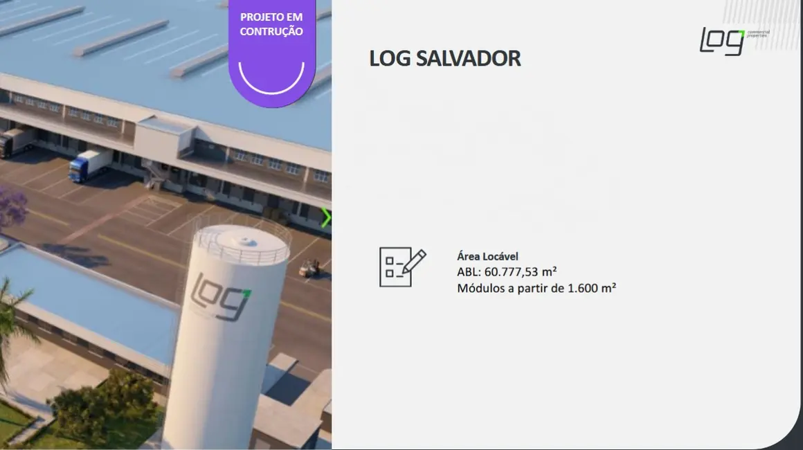 Foto 3 de Armazém / Galpão para alugar, 1600m2 em CEASA, Salvador - BA