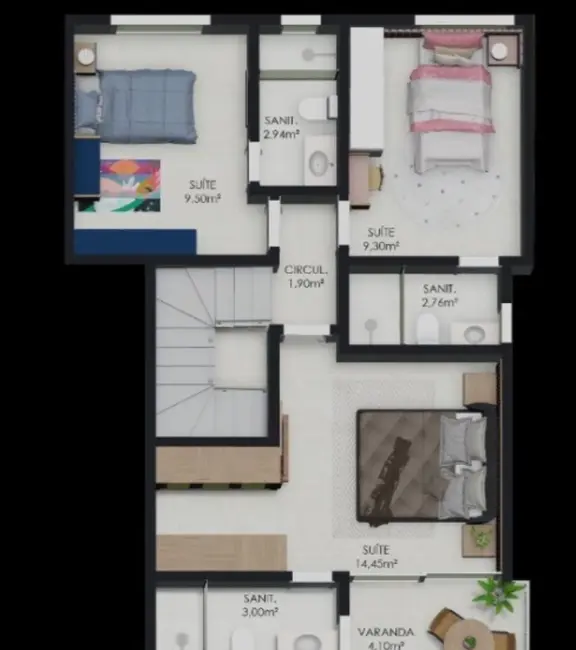 Casa com 4 quartos à venda, 120m2 em Buraquinho, Lauro De Freitas - BA - imagem 9 Foto 9 de Casa com 4 quartos à venda, 120m2 em Buraquinho, Lauro De Freitas - BA