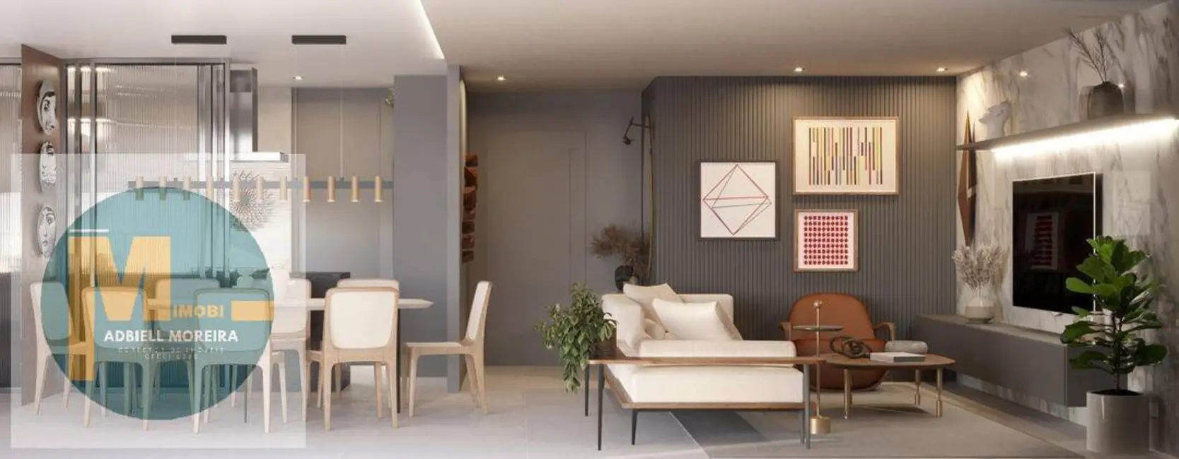 Apartamento com 3 quartos à venda, 94m2 em Lagoa Nova, Natal - RN - imagem 6 Foto 6 de Apartamento com 3 quartos à venda, 94m2 em Lagoa Nova, Natal - RN