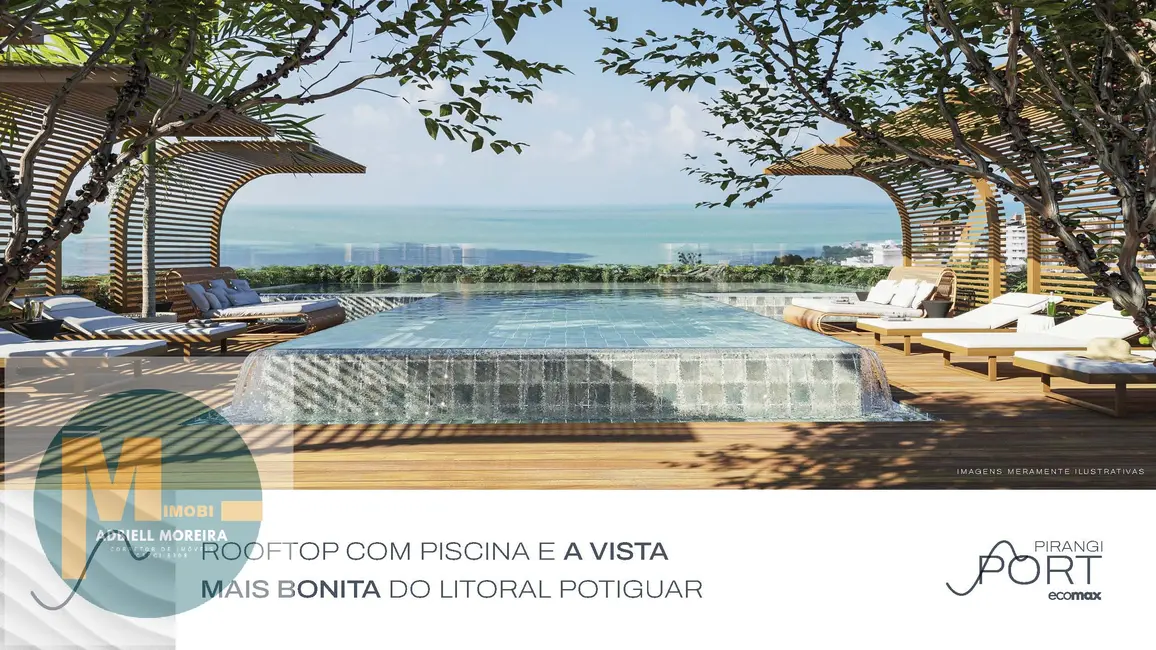 Foto 2 de Apartamento com 2 quartos à venda, 80m2 em Pirangi do Norte (Distrito Litoral), Parnamirim - RN