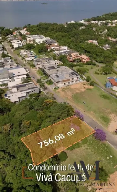 Foto 4 de Terreno / Lote à venda, 818m2 em Cacupé, Florianopolis - SC