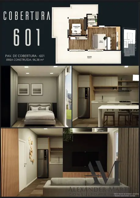 Foto 3 de Apartamento com 1 quarto à venda, 96m2 em Campeche, Florianopolis - SC