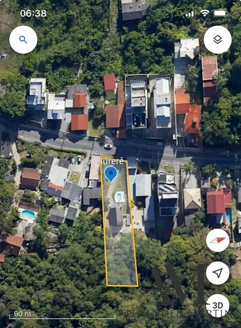 Foto 5 de Terreno / Lote à venda, 1300m2 em Jurerê, Florianopolis - SC