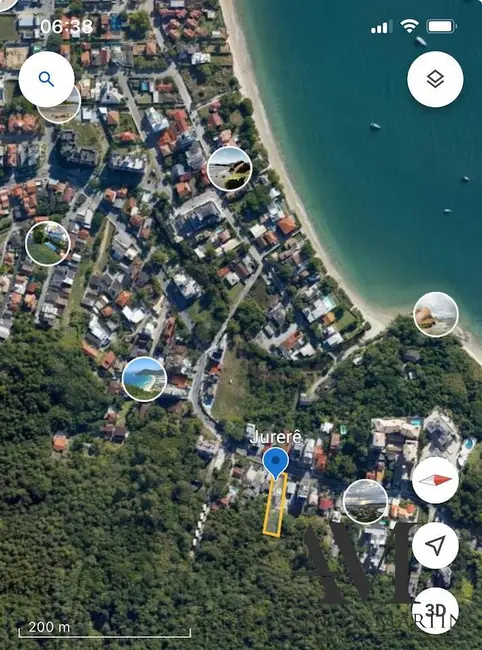 Foto 4 de Terreno / Lote à venda, 1300m2 em Jurerê, Florianopolis - SC