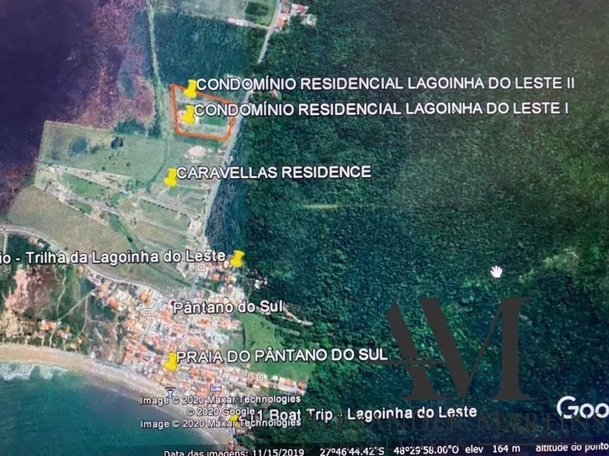 Foto 3 de Terreno / Lote à venda, 375m2 em Pântano do Sul, Florianopolis - SC