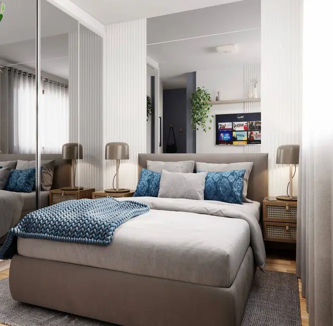Foto 1 de Apartamento com 2 quartos à venda, 46m2 em Prado Velho, Curitiba - PR