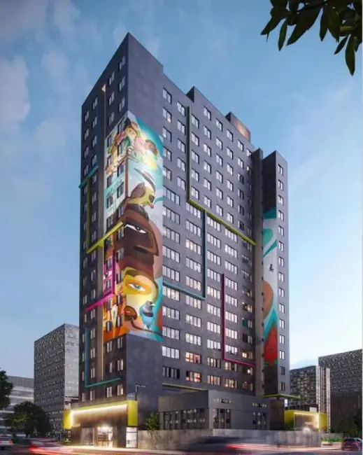 Foto 2 de Apartamento com 1 quarto à venda, 30m2 em Centro, Curitiba - PR