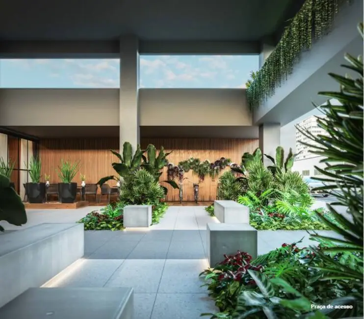 Foto 5 de Apartamento com 1 quarto à venda, 23m2 em Centro, Curitiba - PR