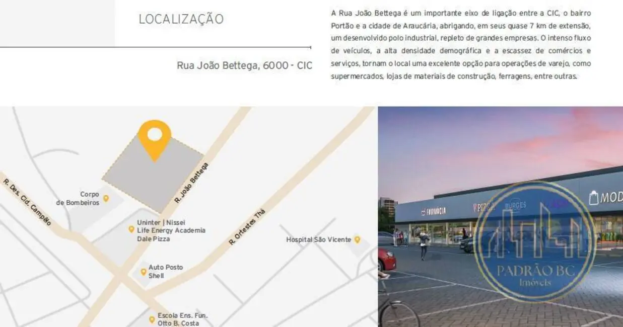 Foto 2 de Loja para alugar em Portão, Curitiba - PR