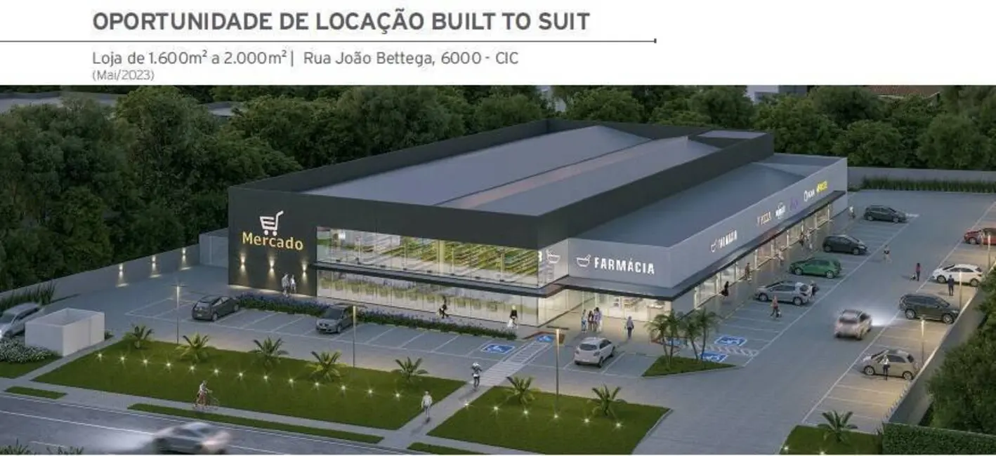 Foto 1 de Loja para alugar em Portão, Curitiba - PR