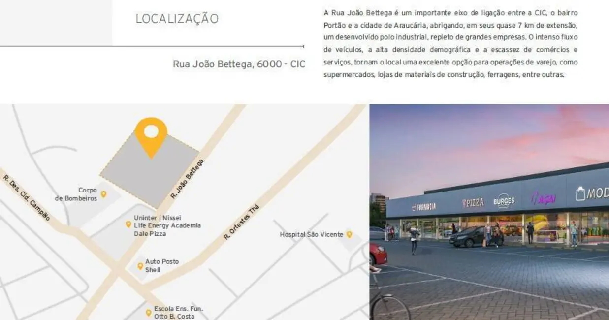 Foto 2 de Loja para alugar em Portão, Curitiba - PR
