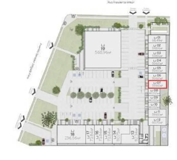 Loja para alugar, 60m2 em Guabirotuba, Curitiba - PR - imagem 3 Foto 3 de Loja para alugar, 60m2 em Guabirotuba, Curitiba - PR