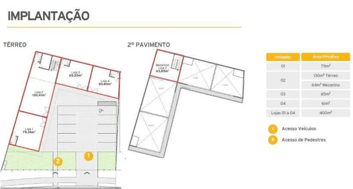 Loja para alugar, 130m2 em Mossunguê, Curitiba - PR - imagem 2 Foto 2 de Loja para alugar, 130m2 em Mossunguê, Curitiba - PR