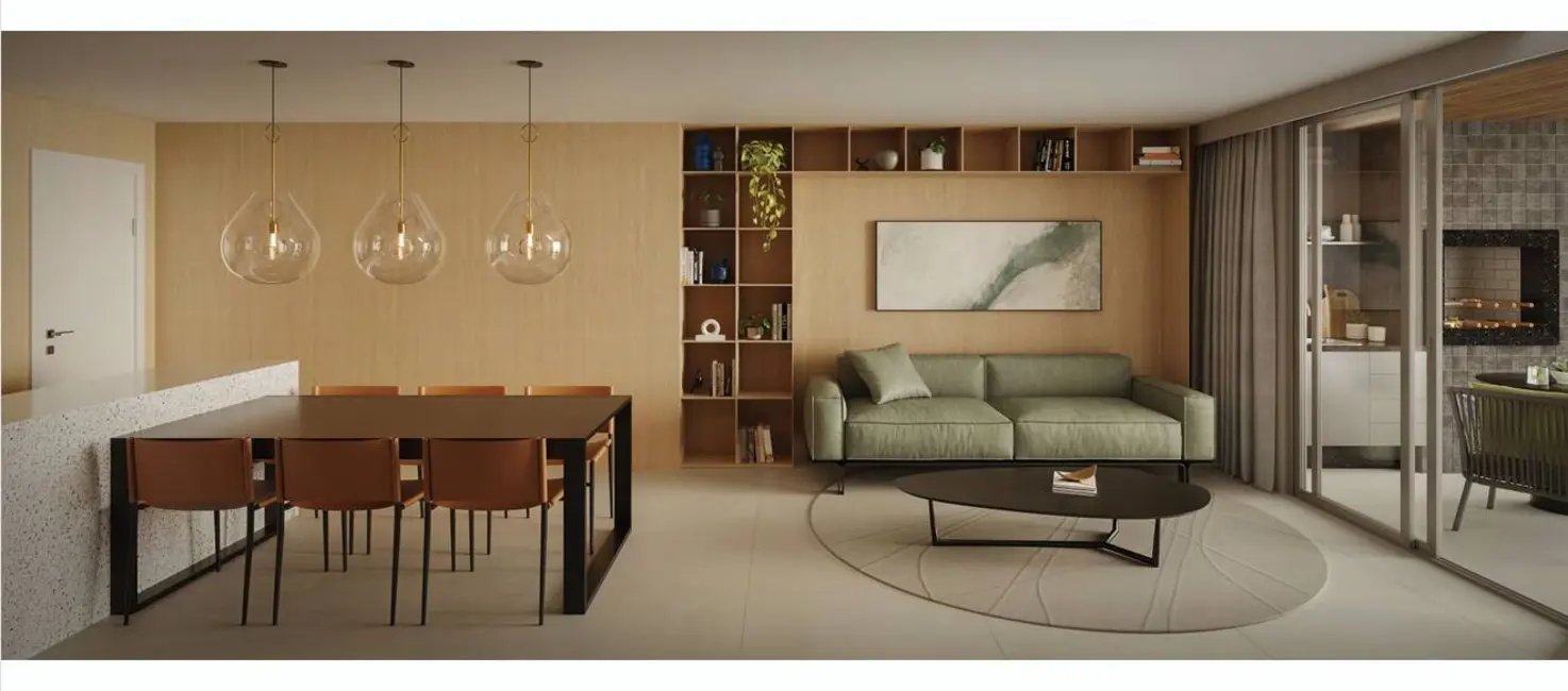 Apartamento com 2 quartos à venda, 70m2 em Batel, Curitiba - PR - imagem 4 Foto 4 de Apartamento com 2 quartos à venda, 70m2 em Batel, Curitiba - PR