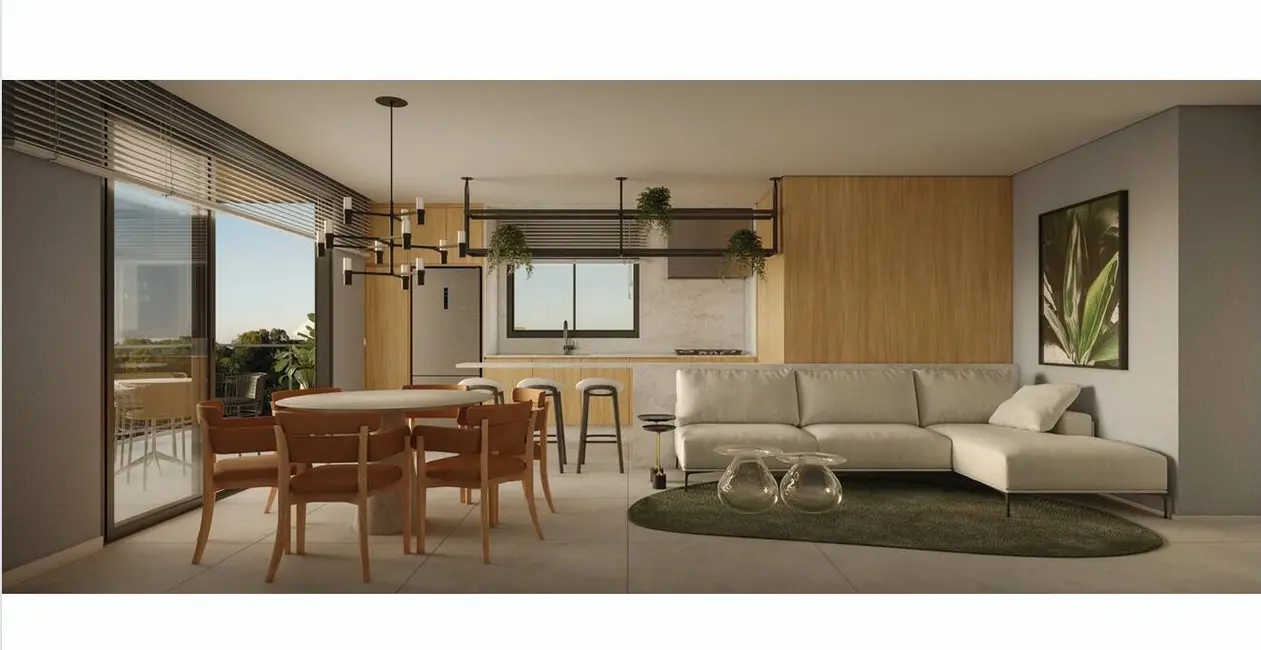 Apartamento com 2 quartos à venda, 70m2 em Batel, Curitiba - PR - imagem 3 Foto 3 de Apartamento com 2 quartos à venda, 70m2 em Batel, Curitiba - PR