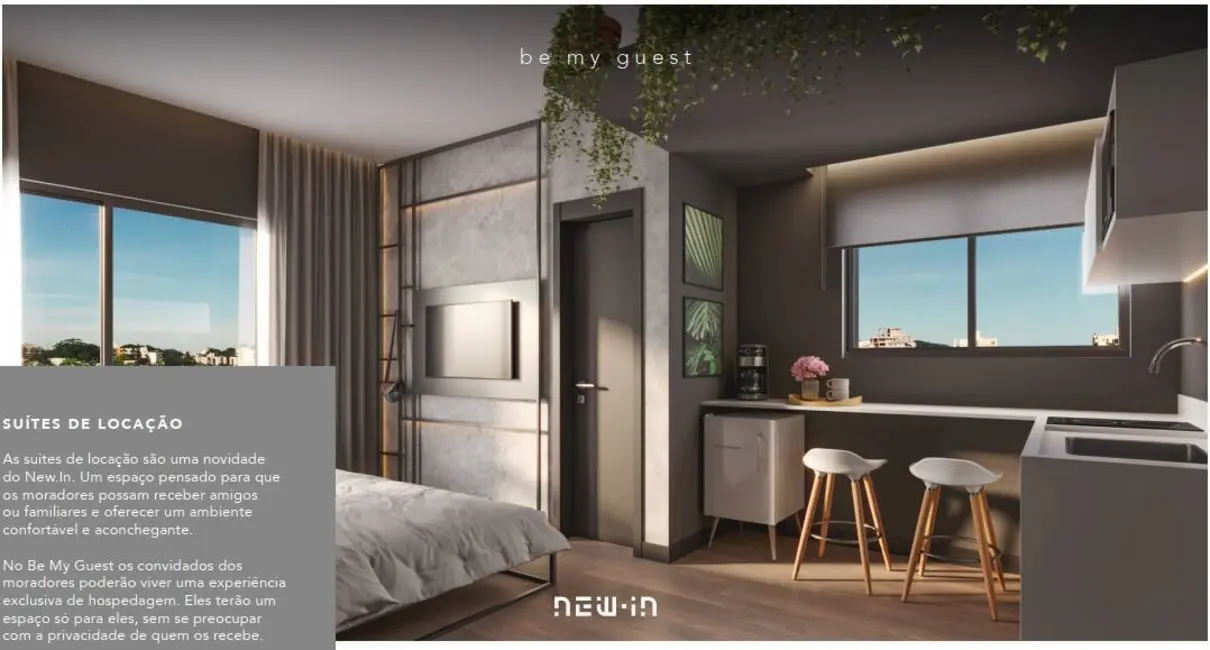 Apartamento com 2 quartos à venda, 69m2 em Curitiba - PR - imagem 7 Foto 7 de Apartamento com 2 quartos à venda, 69m2 em Curitiba - PR